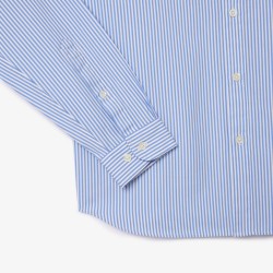 Chemise regular coton rayée LACOSTE