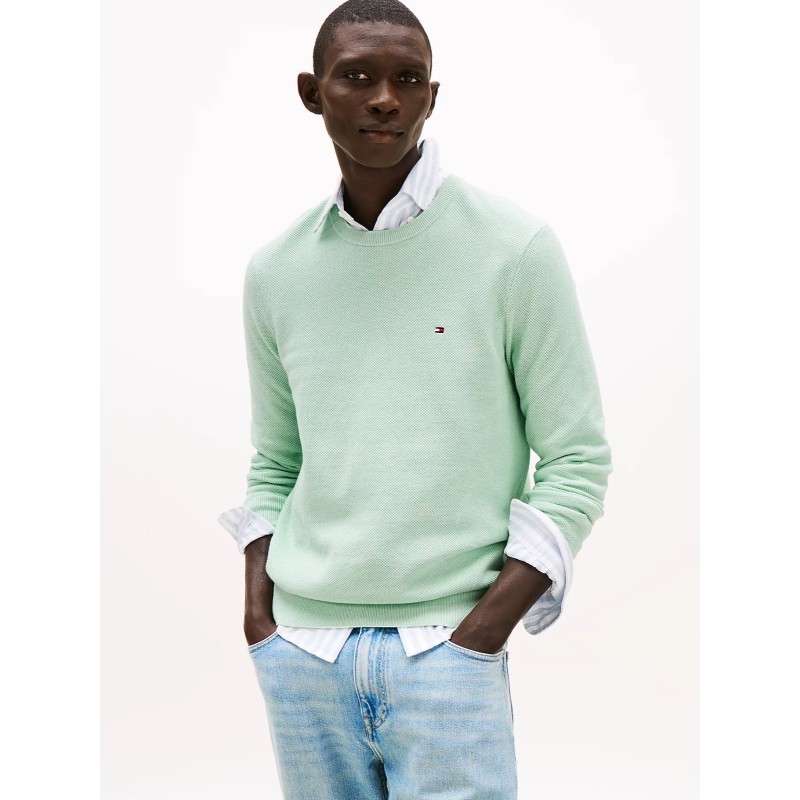 Pull en maille texturée TOMMY HILFIGER
