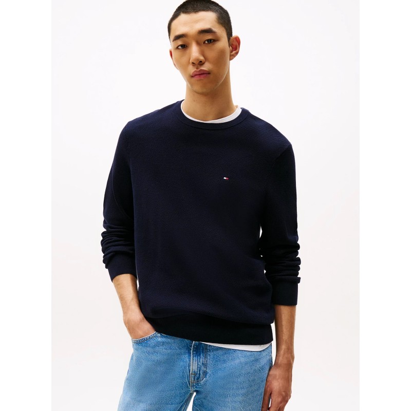 Pull en maille texturée TOMMY HILFIGER