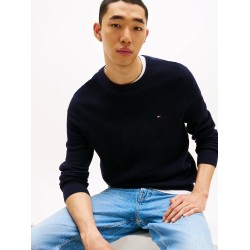 Pull en maille texturée TOMMY HILFIGER