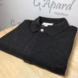 Paris Polo classique Lacoste manches longues en coton stretch LACOSTE