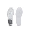 Baskets en cuir logo doré BOSS