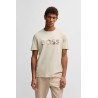 T-shirt en coton avec logo BOSS