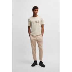 T-shirt en coton avec logo BOSS