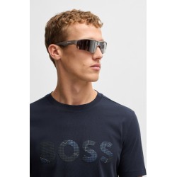T-shirt en coton avec logo BOSS