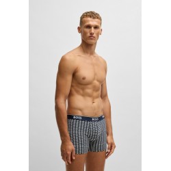 Lot de 3 boxers en coton stretch BOSS
