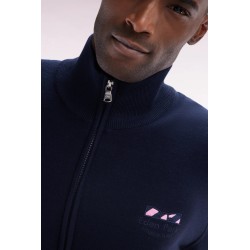 Cardigan cerclé en coton EDEN PARK