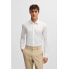 Chemise Slim en tissu stretch BOSS