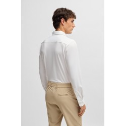 Chemise Slim en tissu stretch BOSS