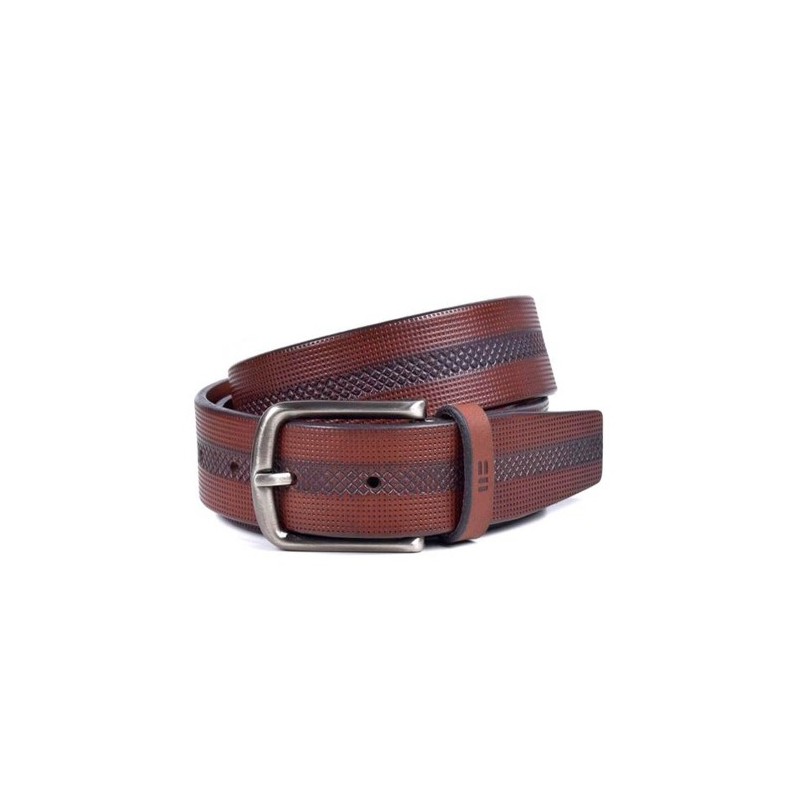 Ceinture en cuir gravé MIGUEL BELLIDO