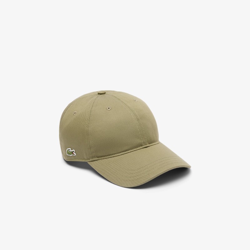 Casquette twill de coton LACOSTE