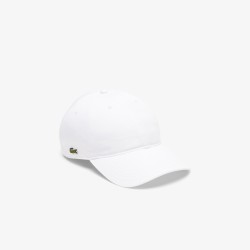 Casquette twill de coton LACOSTE