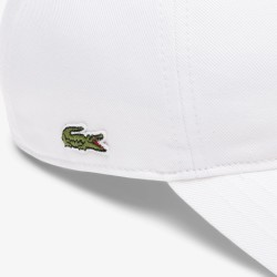 Casquette twill de coton LACOSTE