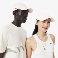 Casquette twill de coton LACOSTE