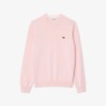 Pull coton uni col rond LACOSTE