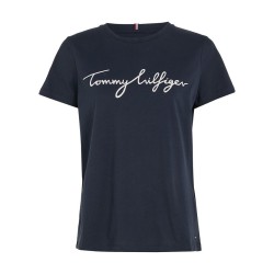 T-shirt logo cursive TOMMY HILFIGER