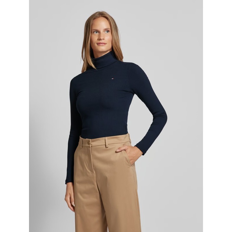 T-shirt ajusté à col roulé TOMMY HILFIGER