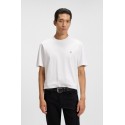 T-shirt coton monogramme Boss
