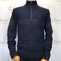 Gilet eden park bleu Clearance