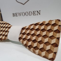 NOEUD PAPILLON CUBO BEWOODEN
