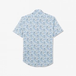 Chemisette slim fit en coton stretch imprimé EDEN PARK