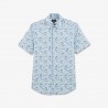 Chemisette slim fit en coton stretch imprimé EDEN PARK
