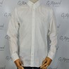 Chemise Slim Fit en coton Oxford à patch logo jacquard HUGO BOSS