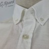 Chemise Slim Fit en coton Oxford à patch logo jacquard HUGO BOSS