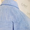 Chemise Slim Fit en coton Oxford à patch logo jacquard HUGO BOSS