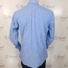 Chemise Slim Fit en coton Oxford à patch logo jacquard HUGO BOSS