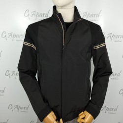 Blouson zippé en tissu déperlant double couche HUGO BOSS