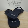 Tongs en gomme avec logo de la nouvelle saison HUGO BOSS