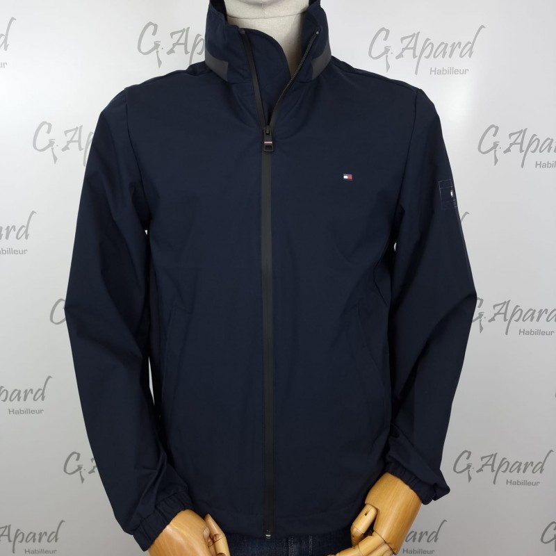 VESTE À CAPUCHE INVISIBLE ET COL HAUT TOMMY HILFIGER