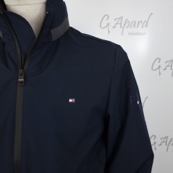 VESTE À CAPUCHE INVISIBLE ET COL HAUT TOMMY HILFIGER