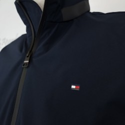 VESTE À CAPUCHE INVISIBLE ET COL HAUT TOMMY HILFIGER