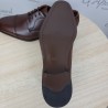 Derbies en cuir avec surpiqûres HUGO BOSS