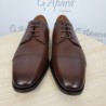 Derbies en cuir avec surpiqûres HUGO BOSS