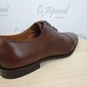 Derbies en cuir avec surpiqûres HUGO BOSS