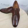 Derbies en cuir avec surpiqûres HUGO BOSS