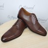 Derbies en cuir avec surpiqûres HUGO BOSS