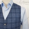 GILET EN LAINE MELANGEE SLIM FIT ATELIER TORINO