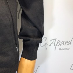 Pull à col roulé en laine mérinos italienne extra fine HUGO BOSS