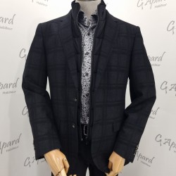 Veste à carreaux avec intérieur matelassé amovible HUGO BOSS