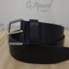 Ceinture en cuir italien au tannage végétal avec boucle à ardillon HUGO BOSS