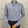 CHEMISE À MANCHES LONGUES MODERN FIT TWILL IMPRIMÉ FLEURI ETERNA