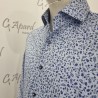 CHEMISE À MANCHES LONGUES MODERN FIT TWILL IMPRIMÉ FLEURI ETERNA