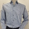 CHEMISE À MANCHES LONGUES MODERN FIT TWILL IMPRIMÉ FLEURI ETERNA