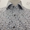 CHEMISE À MANCHES LONGUES MODERN FIT TWILL IMPRIMÉ FLEURI ETERNA
