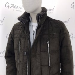 Parka matelassée en suédine NEW CANADIAN