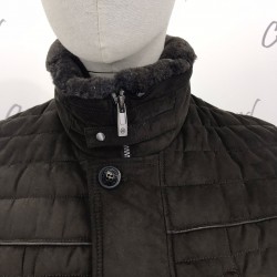 Parka matelassée en suédine NEW CANADIAN
